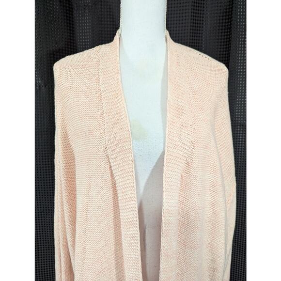 NWOT! OLD NAVY! SWEET CANDY PINK OVERSIZED PURL KNIT STITCH CARDI SWEATER! SZ XL - Picture 3 of 8